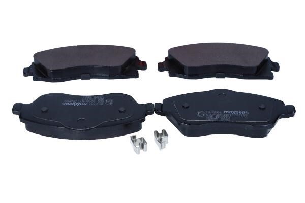 Disc brake pad set Opel Meriva: 190566 Maxgear Brake pad set