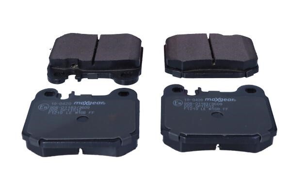 Brake pad Mercedes M-Class: 190420 Maxgear Brake pad set
