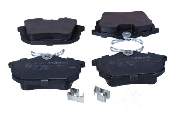 Brake pad kit Smart: 190427 Maxgear Brake pad set