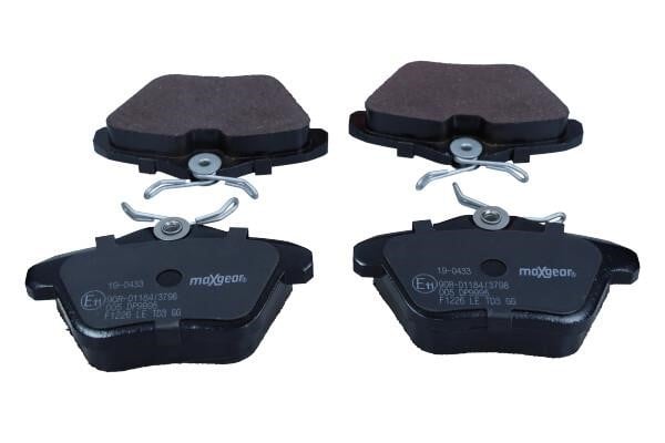 Brake pad kit Alfa Romeo 166: 190433 Maxgear Brake pad set