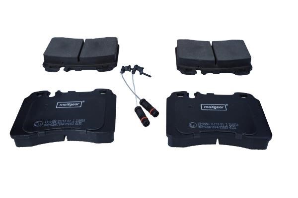 Brake pad kit Mercedes E-Class: 190456 Maxgear Brake pad set