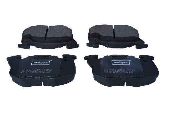 Brake pad Citroen AX: 190471 Maxgear Brake pad set