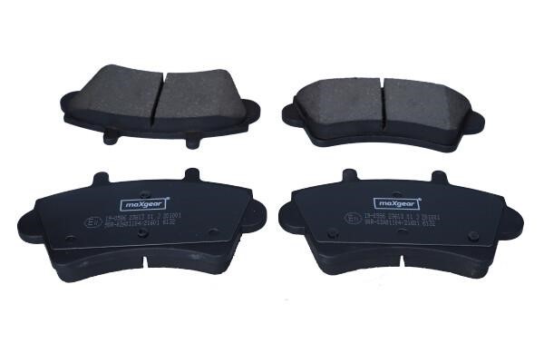 Brake pad kit Opel Movano: 190586 Maxgear Brake pad set