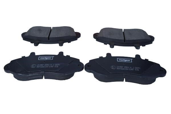 Brake pad kit Opel Movano: 190587 Maxgear Brake pad set