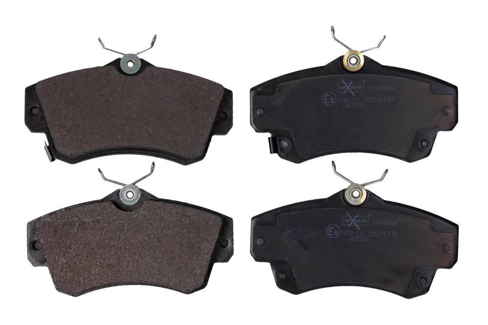 Brake pad kit Chrysler PT Cruiser: 190866 Maxgear Brake pad set
