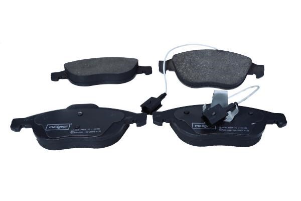 Brake pad kit Lancia Lybra: 190630 Maxgear Brake pad set