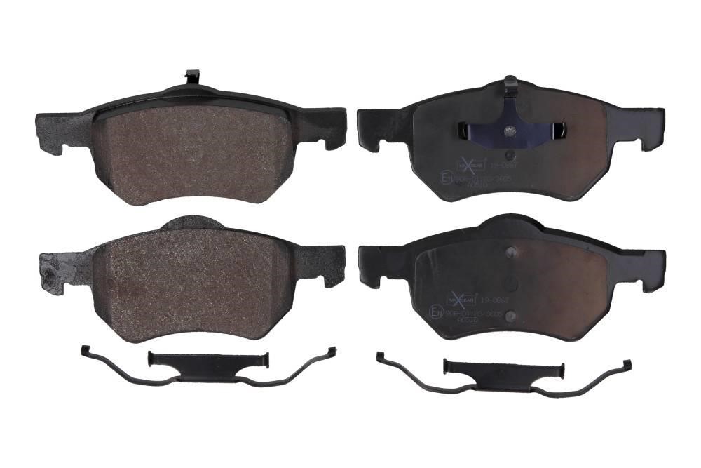 Brake pad Chrysler Ram van: 190867 Maxgear Brake pad set