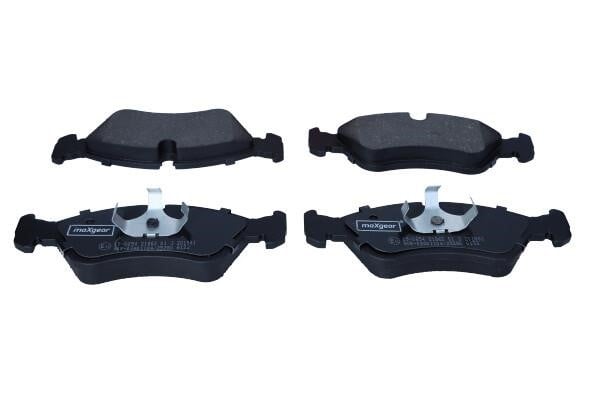 Disc brake pad set Daewoo Cielo: 190654 Maxgear Brake pad set