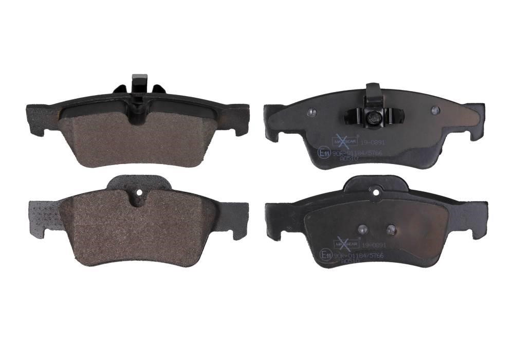 Maxgear 19-0891 Brake pad set 190891 190891 Maxgear Brake pad set