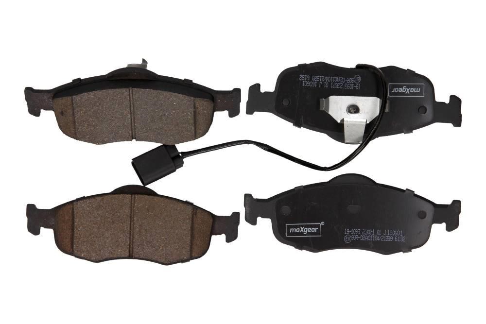Brake pad kit Ford Cougar: 191093 Maxgear Brake pad set