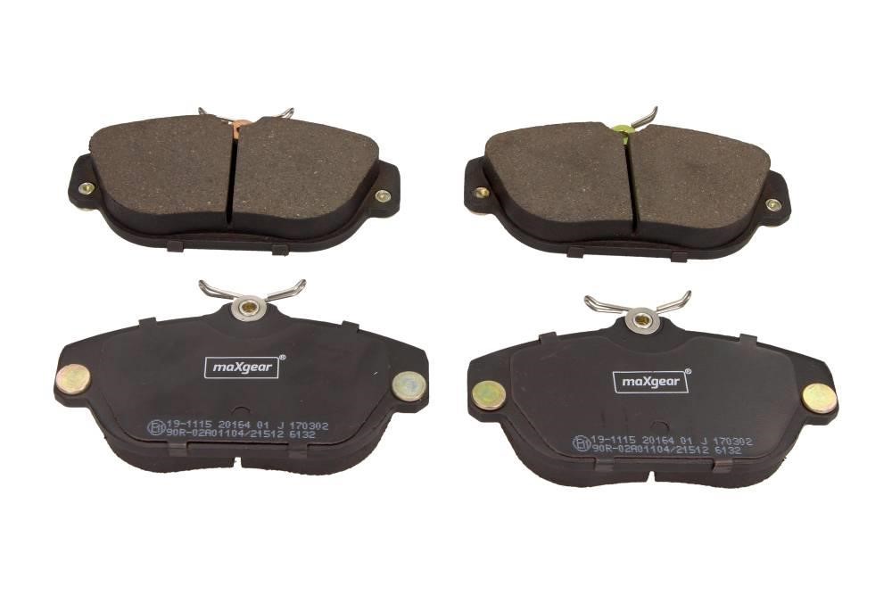 Brake pad kit Volvo 940: 191115 Maxgear Brake pad set