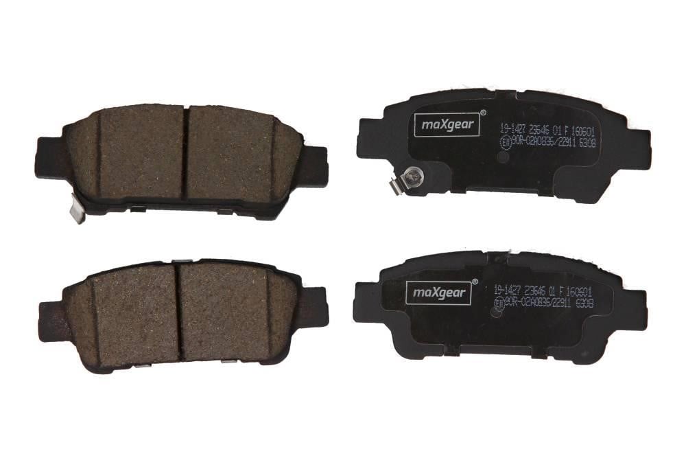 Brake pad Toyota Alphard: 191427 Maxgear Brake pad set