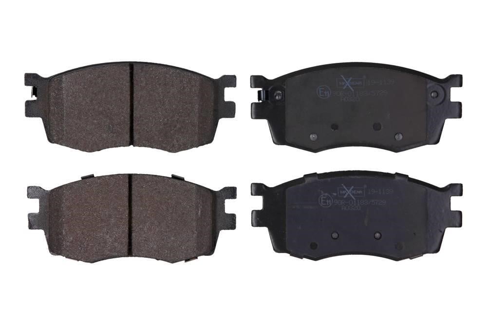 Brake pad JAC: 191139 Maxgear Brake pad set