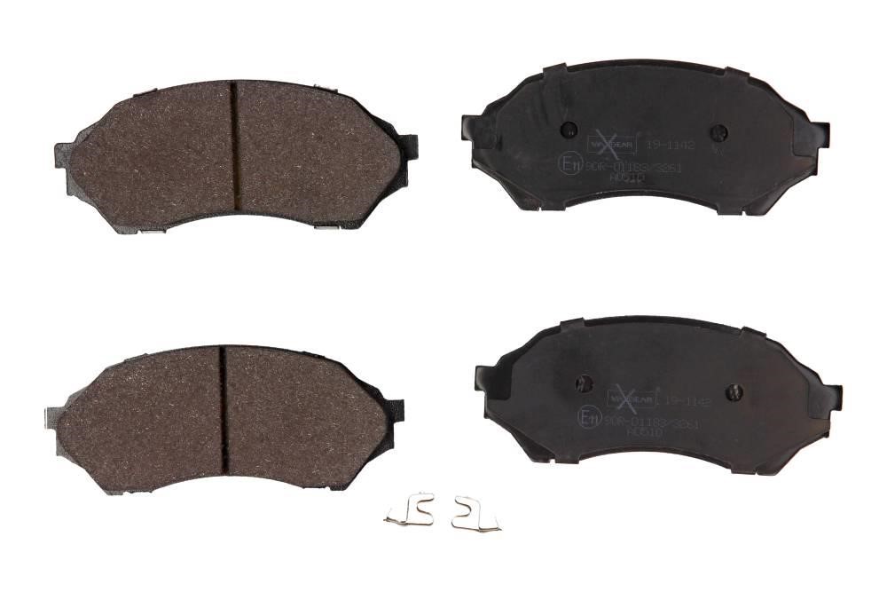 Brake pad kit Mazda 323 S: 191142 Maxgear Brake pad set