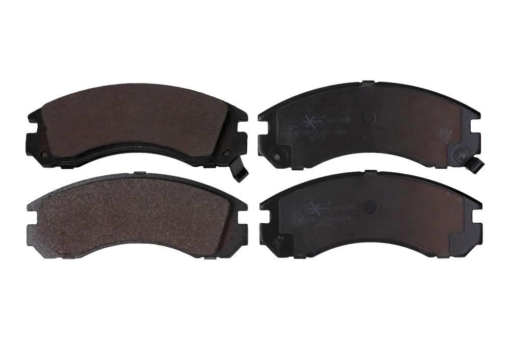 Brake pad Mitsubishi Lancer: 191145 Maxgear Brake pad set