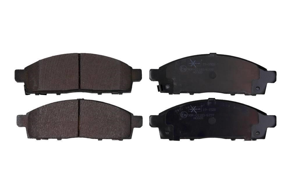 Disc brake pad set Fiat Fullback: 191528 Maxgear Brake pad set