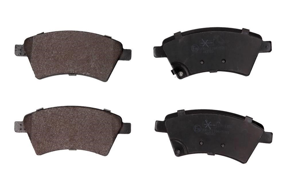 Brake pad kit Suzuki SX4: 191150 Maxgear Brake pad set