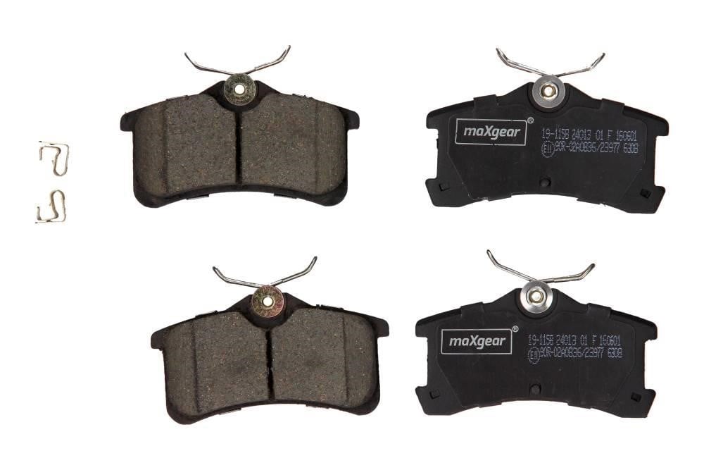191158 Maxgear Brake pad set
