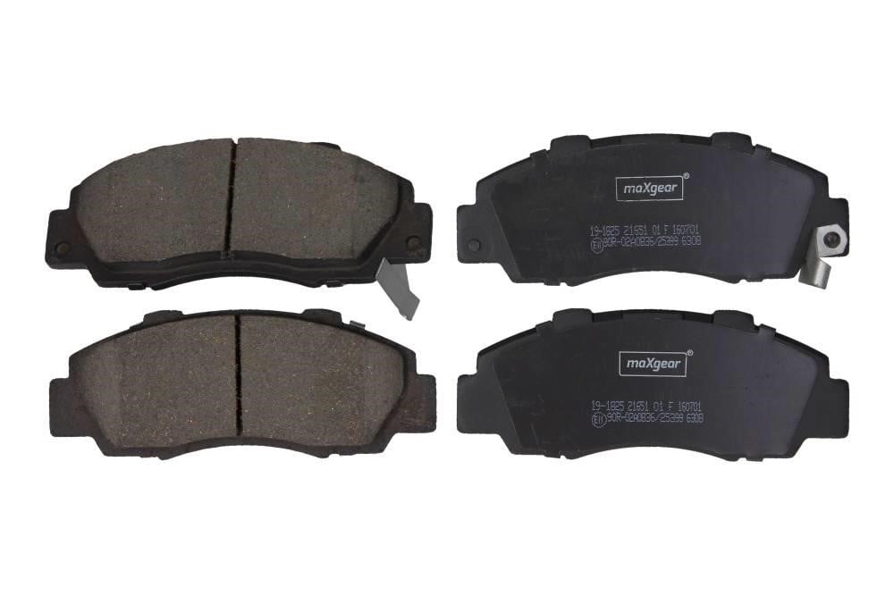 Disc brake pad set Rover 600: 191825 Maxgear Brake pad set