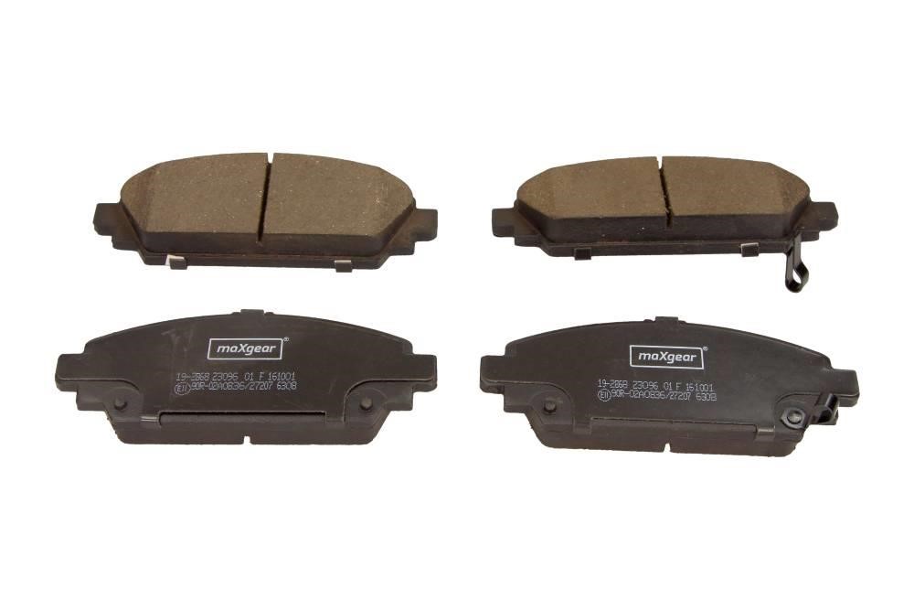 Brake pad kit Honda Civic: 192868 Maxgear Brake pad set