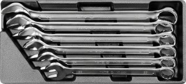 YT5532 Yato Set of combined wrenches for service trolley 22-32 mm, 6 pcs