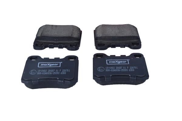 190402 Maxgear Brake pad set