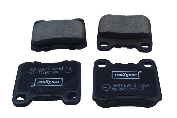 190403 Maxgear Brake pad set