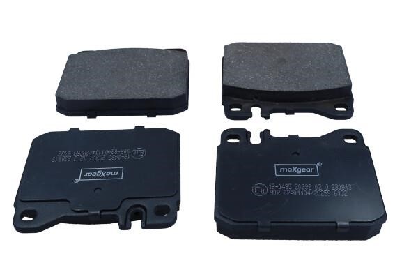 Disc brake pad set MG MGB: 190435 Maxgear Brake pad set