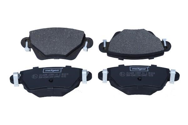Maxgear 19-0495 Brake pad set 190495 190495 Maxgear Brake pad set