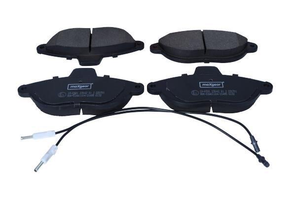 Maxgear 19-0591 Brake pad set 190591 190591 Maxgear Brake pad set