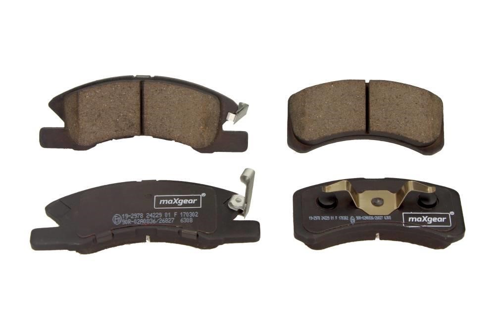 Maxgear 19-2978 Brake pad set 192978 192978 Maxgear Brake pad set