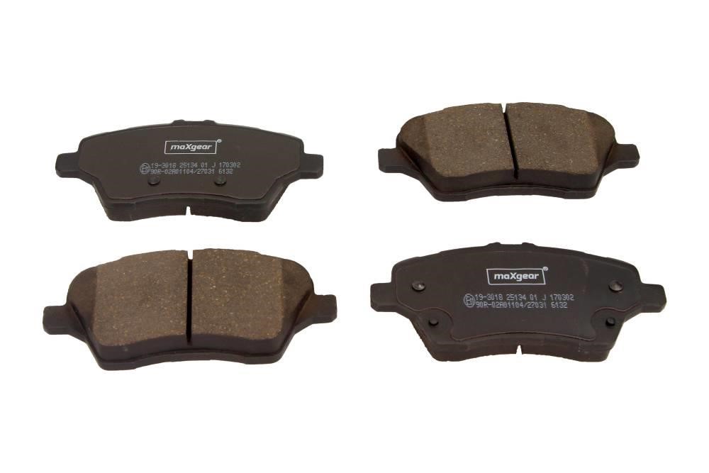 Brake pad Ford B-Max: 193018 Maxgear Brake pad set