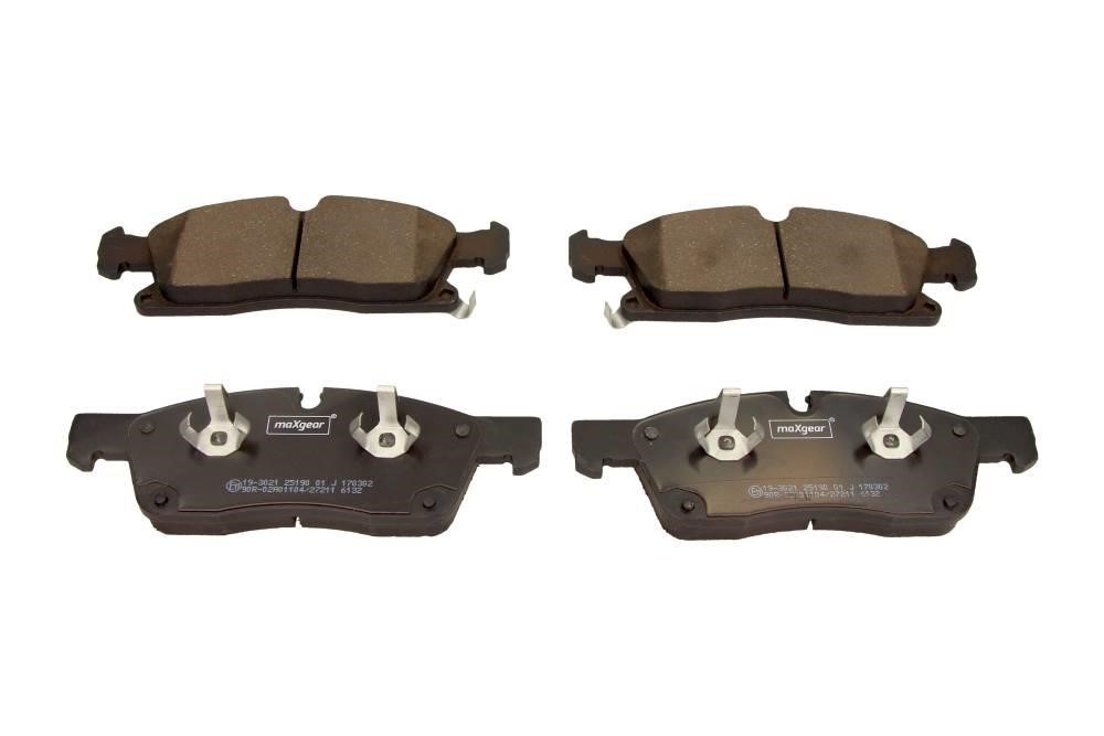 Disc brake pad set Dodge Durango: 193021 Maxgear Brake pad set