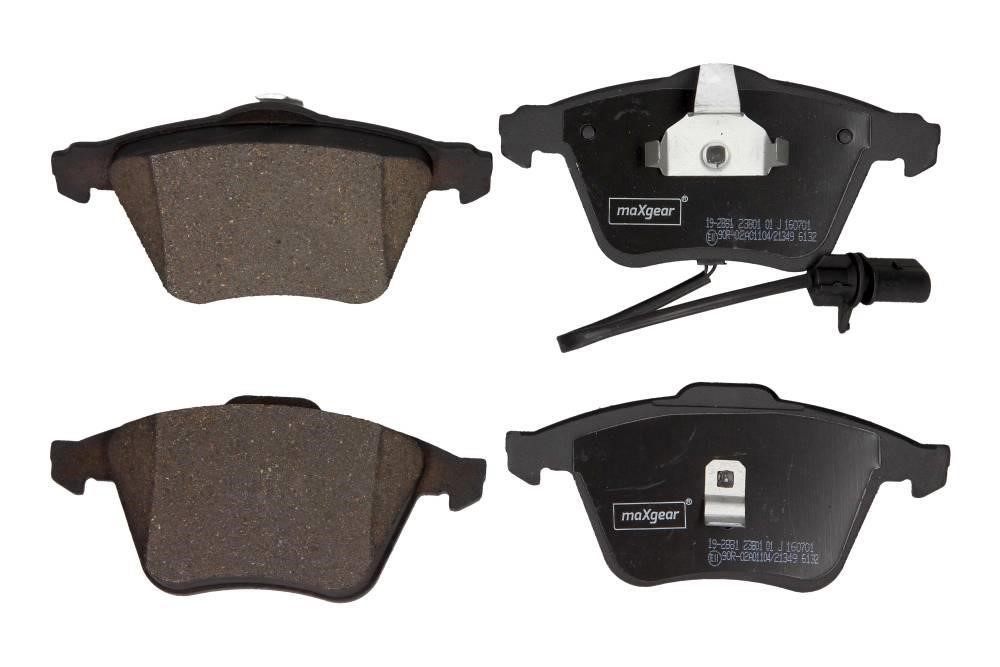 Brake pad kit Volkswagen EOS: 192881 Maxgear Brake pad set