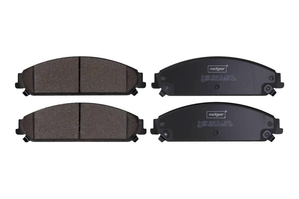 Brake pad Lancia Thema: 192890 Maxgear Brake pad set