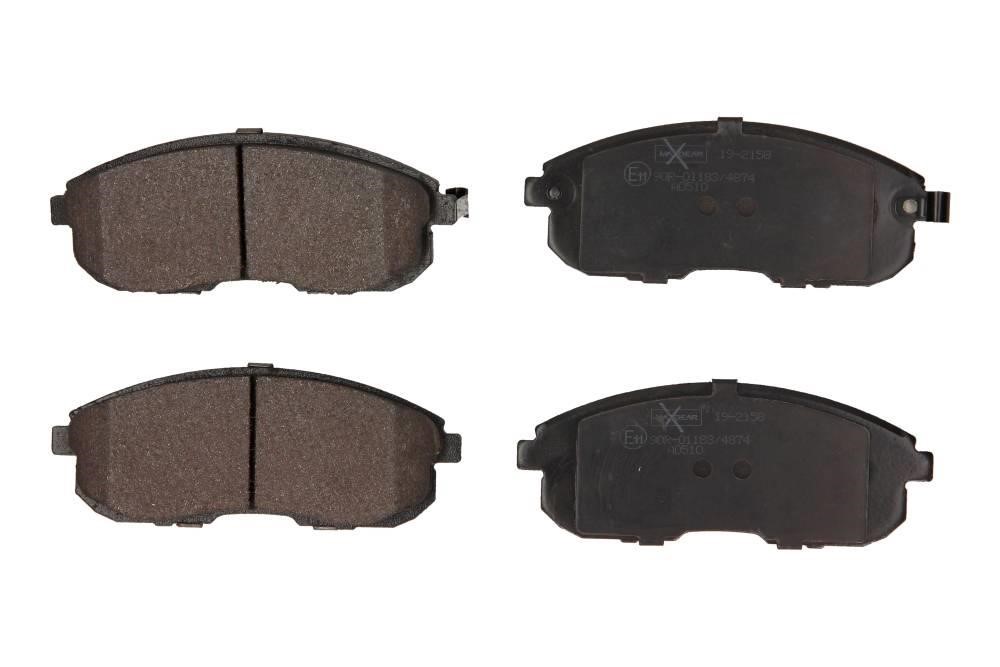 Brake pad kit Fiat Sedici: 192158 Maxgear Brake pad set