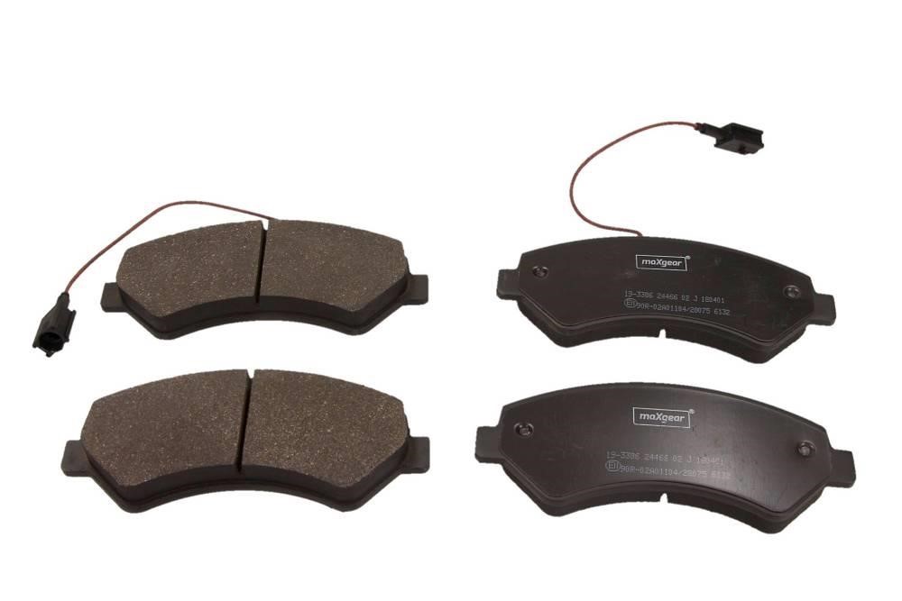 Maxgear 19-3386 Brake pad set 193386 193386 Maxgear Brake pad set
