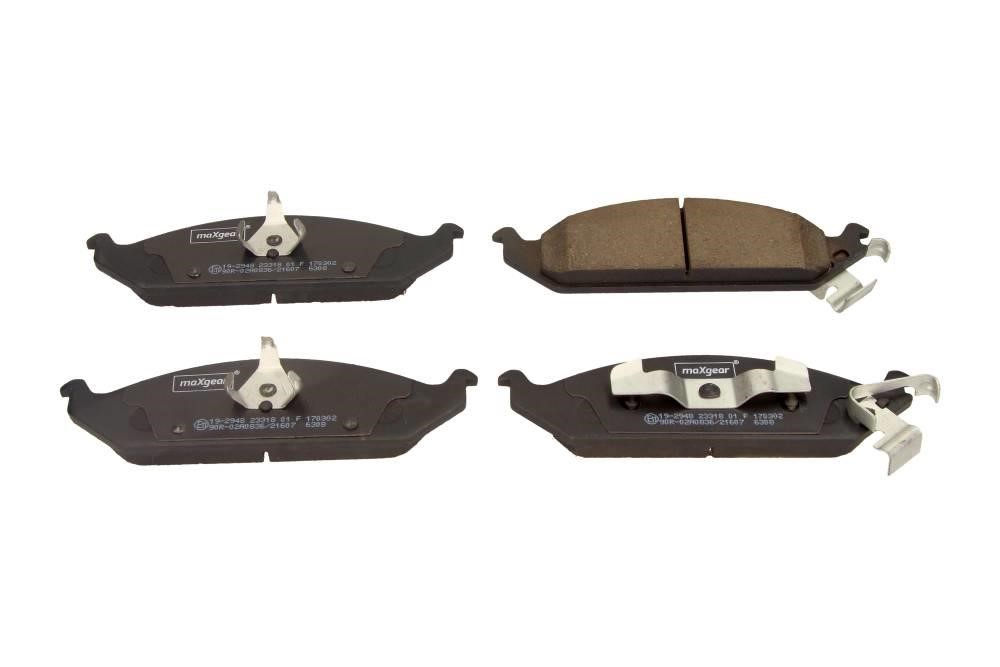 Brake pad kit Chrysler Stratus: 192948 Maxgear Front disc brake pads, set