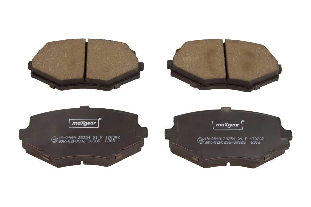 192949 Maxgear Front disc brake pads, set