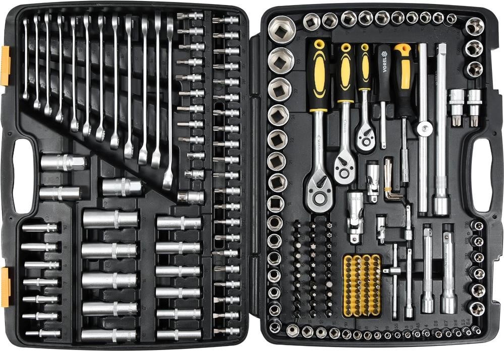 58700 Vorel Tool kit 216 pr: 1/4, 3/8, 1/2, 6 gr