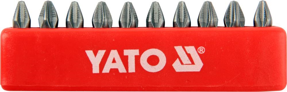 YT0475 Yato Set of cross bits ph2 1/4" 25mm 10pcs