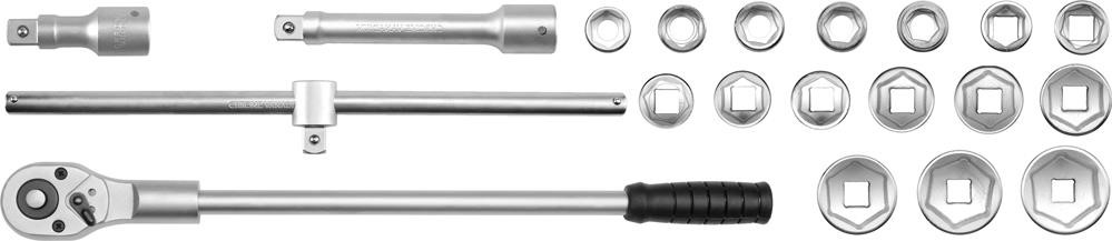 YT1335 Yato Socket set 3/4" 20 pcs