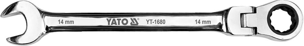 YT1680 Yato Flexible ratchet combination wrench 14 mm