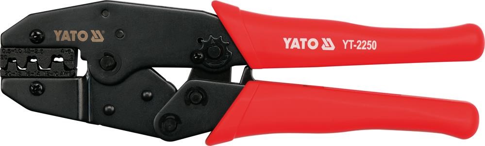 YT2250 Yato Ratchet crimping pliers 220 mm