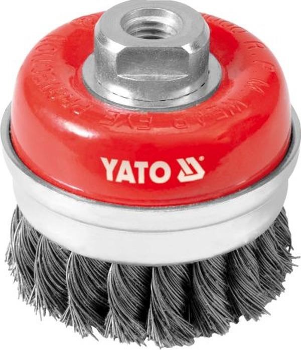 YT4768 Yato Cup brush, twist inox wire