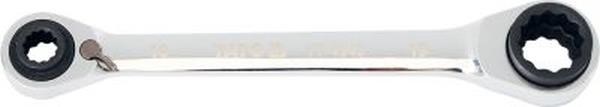 YT4945 Yato Double socket ratchet handle 10-13-17-19 mm