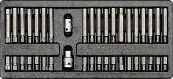 YT5538 Yato Bit set with holder for service trolley 40pcs