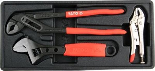 YT55473 Yato A set of pliers for insertion into a box of 3 pcs.