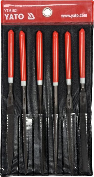 YT6162 Yato Needle file set 6pcs 5x180x85mm