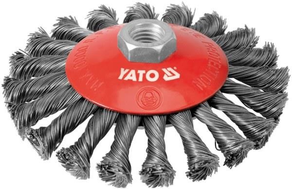 YT4764 Yato Circular brush, twist inox wire